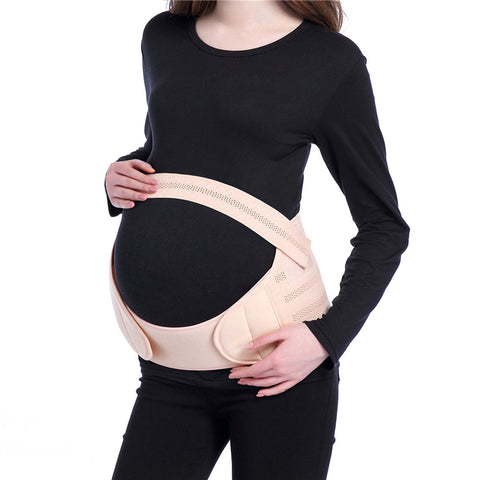 3pcs Pregnant Women&#39;s Breathable Abdominal Support Belt Pregnancy Protection Elastic Belt Prenatal Adjustable Waist Support Belt