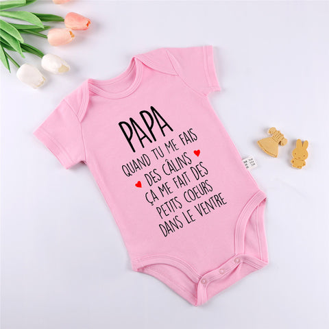 Funny Newborn Baby Rompers Clothing Cotton Short Sleeve Infant Jumpsuits Body Baby Boys Girls Bodysuits Summer Onesies Clothes