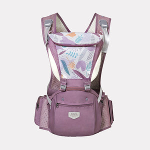 Sunveno Ergonomic Baby Carrier Baby Kangaroo Child Hip Seat Tool Baby Holder Sling Wrap Backpacks Baby Travel Activity Gear