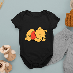 Winnie the Pooh Newborn Jumpsuit Harajuku Trendy Hipster Punk Kawaii Baby Onesie Hip Hop Cute Pooh Bear Toddler Clothes